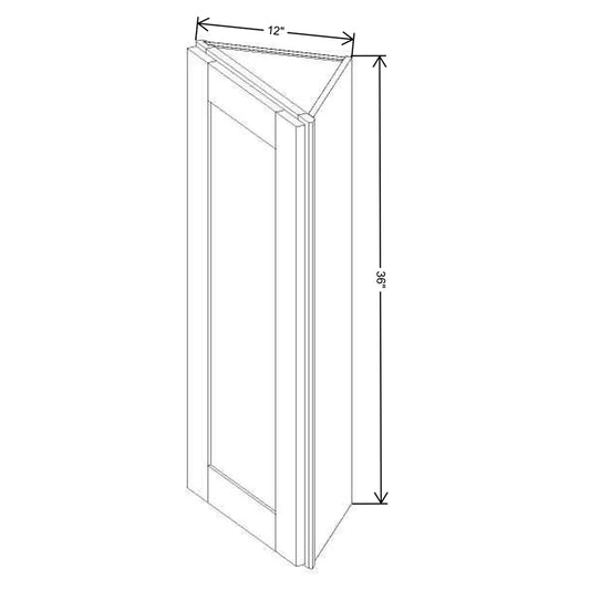 FABUWOOD ALLURE Fusion Dove 12"W X 36"H WALL END 