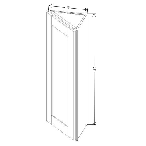 FABUWOOD ALLURE Fusion Dove 12"W X 36"H WALL END 