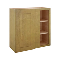 Modernform Cabinet Natural Shaker 30" W X 30" H X 12" D Single Door Blind Corner Wall Cabinet