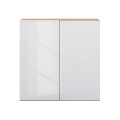 Modernform Cabinet Gloss White 30" W X 30" H X 12" D Single Door Blind Corner Wall Cabinet