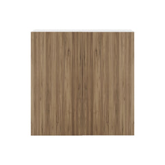 Modernform Cabinet Walnut 30" W X 30" H X 12" D Single Door Blind Corner Wall Cabinet