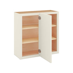 Modernform Cabinet Slim Dove White 30" W X 30" H X 12" D Single Door Blind Corner Wall Cabinet