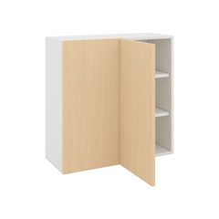 Modernform Cabinet Natural Oak 30" W X 30" H X 12" D Single Door Blind Corner Wall Cabinet
