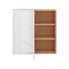 Modernform Cabinet Gloss White 30" W X 30" H X 12" D Single Door Blind Corner Wall Cabinet
