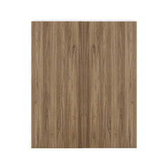 Modernform Cabinet Walnut 30" W X 36" H X 12" D Single Door Blind Corner Wall Cabinet