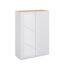 Modernform Cabinet Gloss White 30" W X 42" H X 12" D Single Door Blind Corner Wall Cabinet