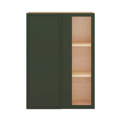 Modernform Cabinet Slim Sage Green 30" W X 42" H X 12" D Single Door Blind Corner Wall Cabinet