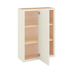 Modernform Cabinet Slim Dove White 30" W X 42" H X 12" D Single Door Blind Corner Wall Cabinet