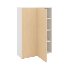 Modernform Cabinet Natural Oak 30" W X 42" H X 12" D Single Door Blind Corner Wall Cabinet
