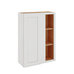 Modernform Cabinet White Shaker 30" W X 42" H X 12" D Single Door Blind Corner Wall Cabinet