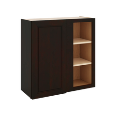 J&K Espresso K8 Blind Wall Cabinet - 30" W x 30" H