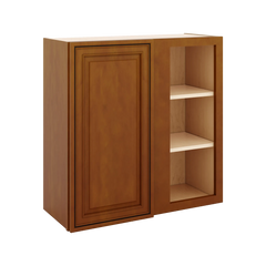 J&K Mocha Glazed K10 Blind Wall Cabinet - 30" W x 30" H