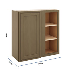 J&K Hazel H8 Blind Wall Cabinet - 30" W x 30" H