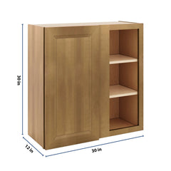 J&K Butterscotch B8 Blind Wall Cabinet - 30" W x 30" H