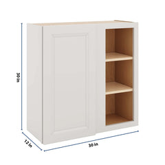 J&K Pure B5 Blind Wall Cabinet - 30" W x 30" H