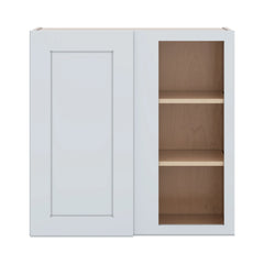 J&K White Shaker S8 Blind Wall Cabinet - 30" W x 30" H