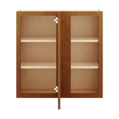 J&K Mocha Glazed K10 Blind Wall Cabinet - 30" W x 30" H