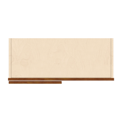 J&K Mocha Glazed K10 Blind Wall Cabinet - 30" W x 30" H