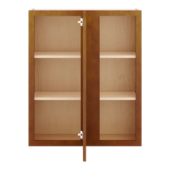 J&K Mocha Glazed K10 Blind Wall Cabinet - 30" W x 36" H