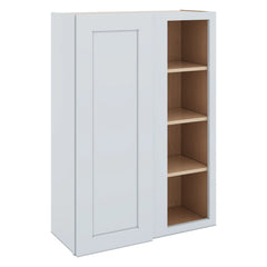 J&K White Shaker S8 Blind Wall Cabinet - 30" W x 42" H