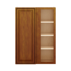 J&K Mocha Glazed K10 Blind Wall Cabinet - 30" W x 42" H
