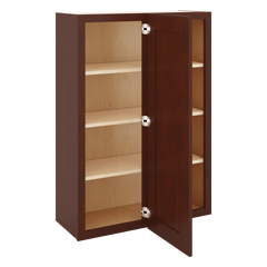J&K Mahogany J5 Blind Wall Cabinet - 30" W x 42" H