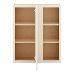 J&K Pearl Glazed H9 Blind Wall Cabinet - 30" W x 42" H