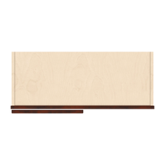J&K Mahogany J5 Blind Wall Cabinet - 30" W x 42" H