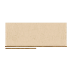 J&K Butterscotch B8 Blind Wall Cabinet - 30" W x 42" H
