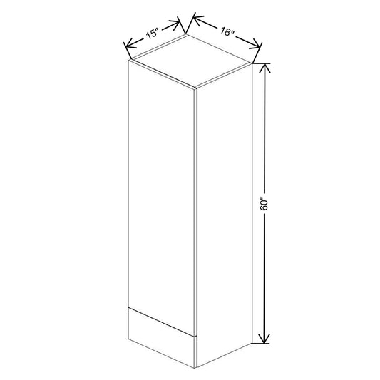 Fabuwood Illume Tuscany Muratti 1 Wall Drawer 1860X15 Deep