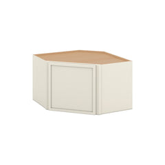 Modernform Cabinet Slim Dove White 24" W X 15" H X 12" D Diagonal Corner Wall Cabinet