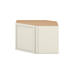 Modernform Cabinet Slim Dove White 24" W X 15" H X 12" D Diagonal Corner Wall Cabinet