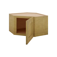 Modernform Cabinet Natural Shaker 24" W X 15" H X 12" D Diagonal Corner Wall Cabinet