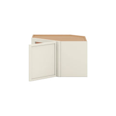 Modernform Cabinet Slim Dove White 24" W X 15" H X 12" D Diagonal Corner Wall Cabinet