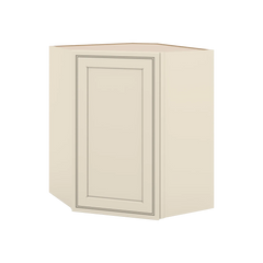 J&K Pearl Glazed H9 Wall Diagonal Cabinet - 24" W x 30" H