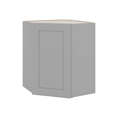 J&K Castle Grey S5 Wall Diagonal Cabinet - 24" W x 30" H