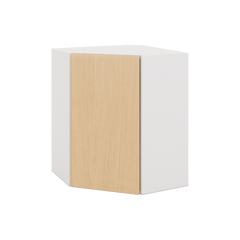 Modernform Cabinet Natural Oak 24" W X 30" H X 12" D Wall Diagonal Corner Cabinet