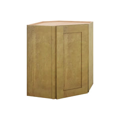 Modernform Cabinet Natural Shaker 24" W X 30" H X 12" D Wall Diagonal Corner Cabinet