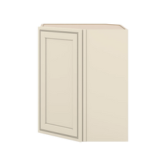 J&K Pearl Glazed H9 Wall Diagonal Cabinet - 24" W x 30" H