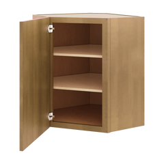 J&K Butterscotch B8 Wall Diagonal Cabinet - 24" W x 30" H