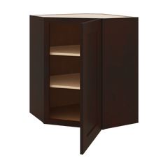J&K Java Coffee S1 Wall Diagonal Cabinet - 24" W x 30" H