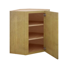 Modernform Cabinet Natural Shaker 24" W X 30" H X 12" D Wall Diagonal Corner Cabinet