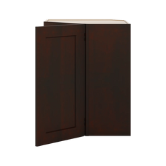 J&K Java Coffee S1 Wall Diagonal Cabinet - 24" W x 30" H