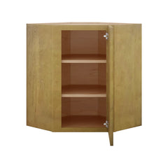 Modernform Cabinet Natural Shaker 24" W X 30" H X 12" D Wall Diagonal Corner Cabinet