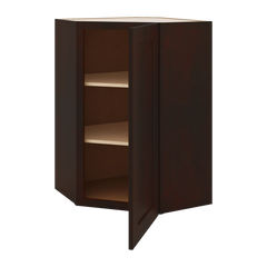 J&K Java Coffee S1 Wall Diagonal Cabinet - 24" W x 36" H
