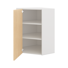 Modernform Cabinet Natural Oak 24" W X 36" H X 12" D Wall Diagonal Corner Cabinet