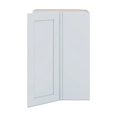 J&K White Shaker S8 Wall Diagonal Cabinet - 24" W x 36" H