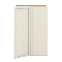 Modernform Cabinet Slim Dove White 24" W X 36" H X 12" D Wall Diagonal Corner Cabinet
