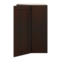 J&K Java Coffee S1 Wall Diagonal Cabinet - 24" W x 36" H