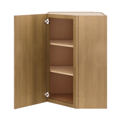 J&K Butterscotch B8 Wall Diagonal Cabinet - 24" W x 36" H